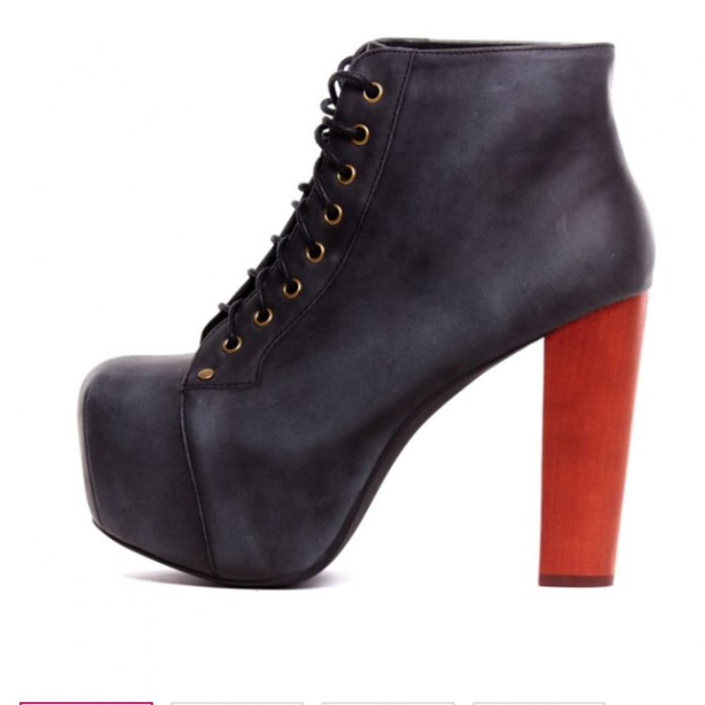 Jeffrey Campbell Lolita boots size 7.5, like new